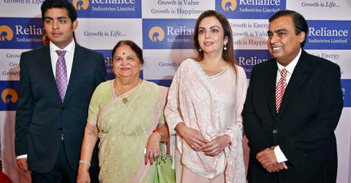 Reliance Industries Ltd - Mukesh Ambani