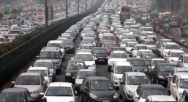 Delhi traffic