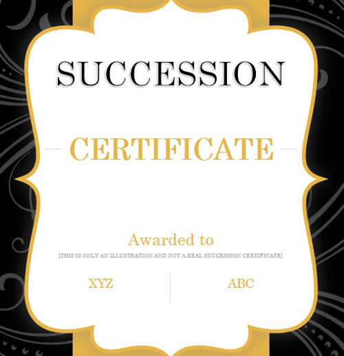 Succession Certificate